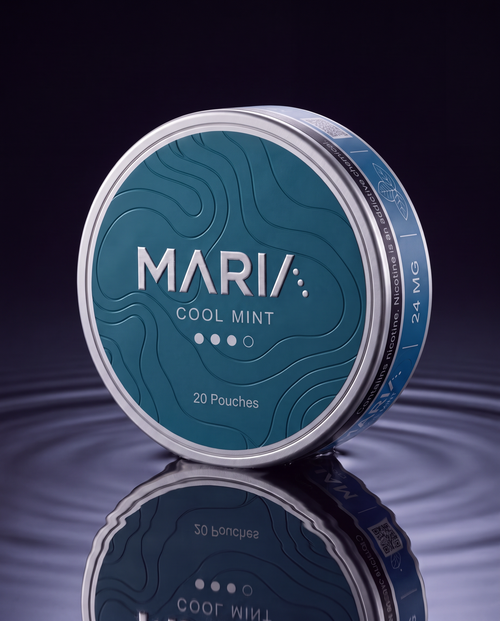 MARIA Cool Mint tin, hero angle