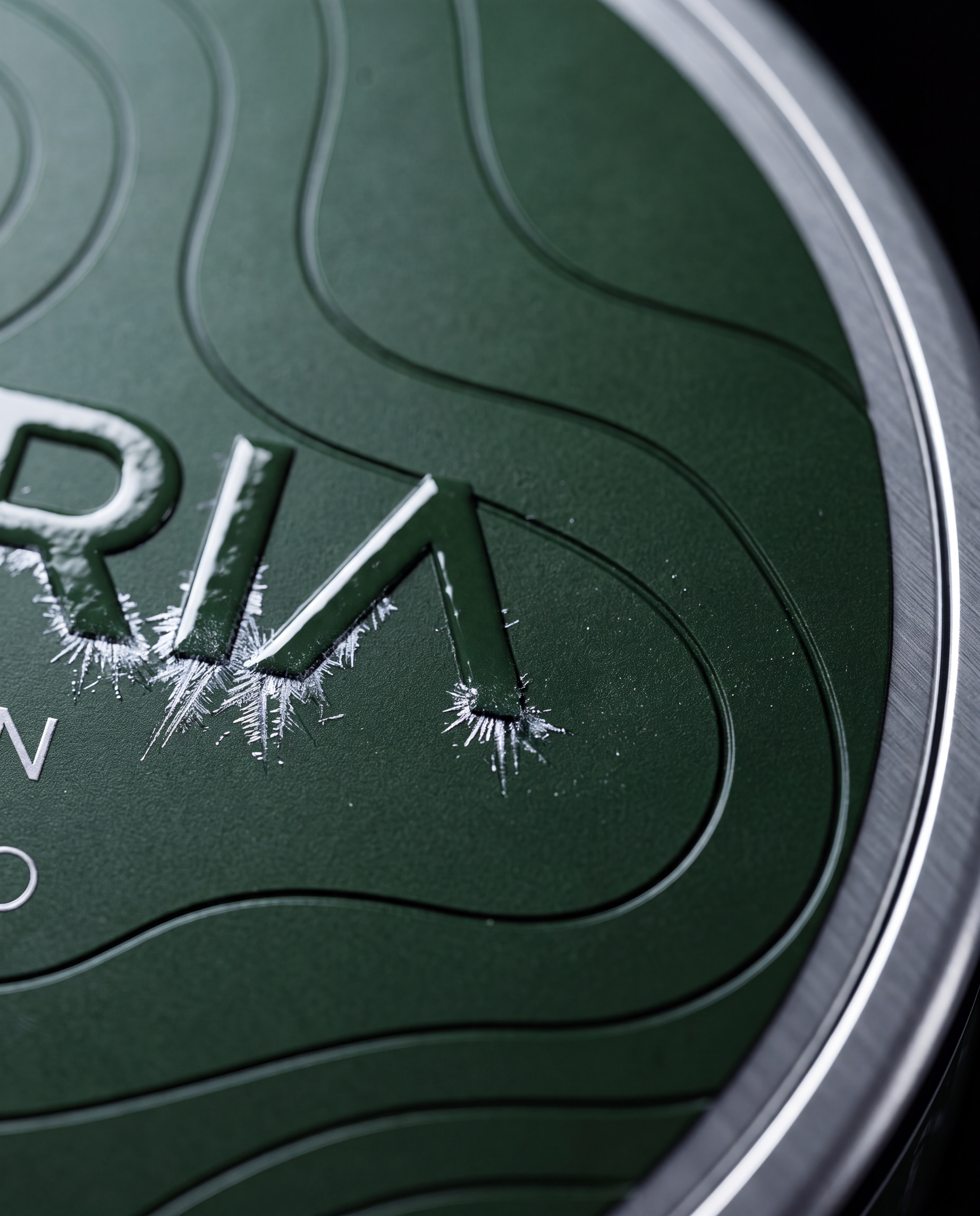 MARIA Paan can, macro texture detail