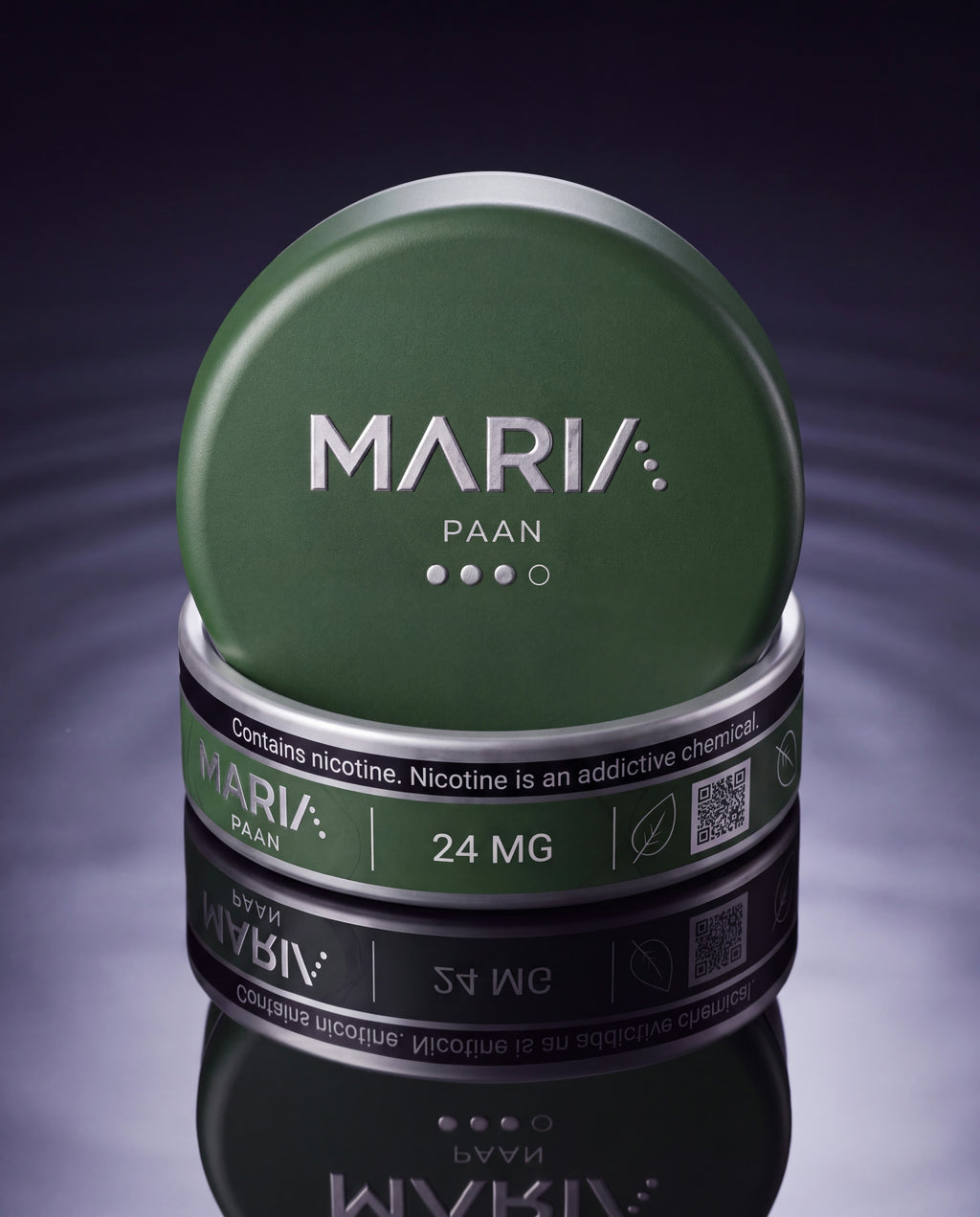 MARIA Paan can, wrap-band detail
